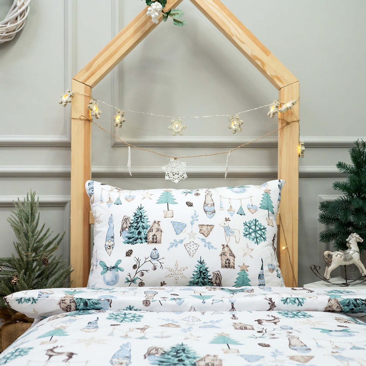 Winter 4 Σετ παπλωματοθήκη και μαξιλαροθήκη Winter - Image 5