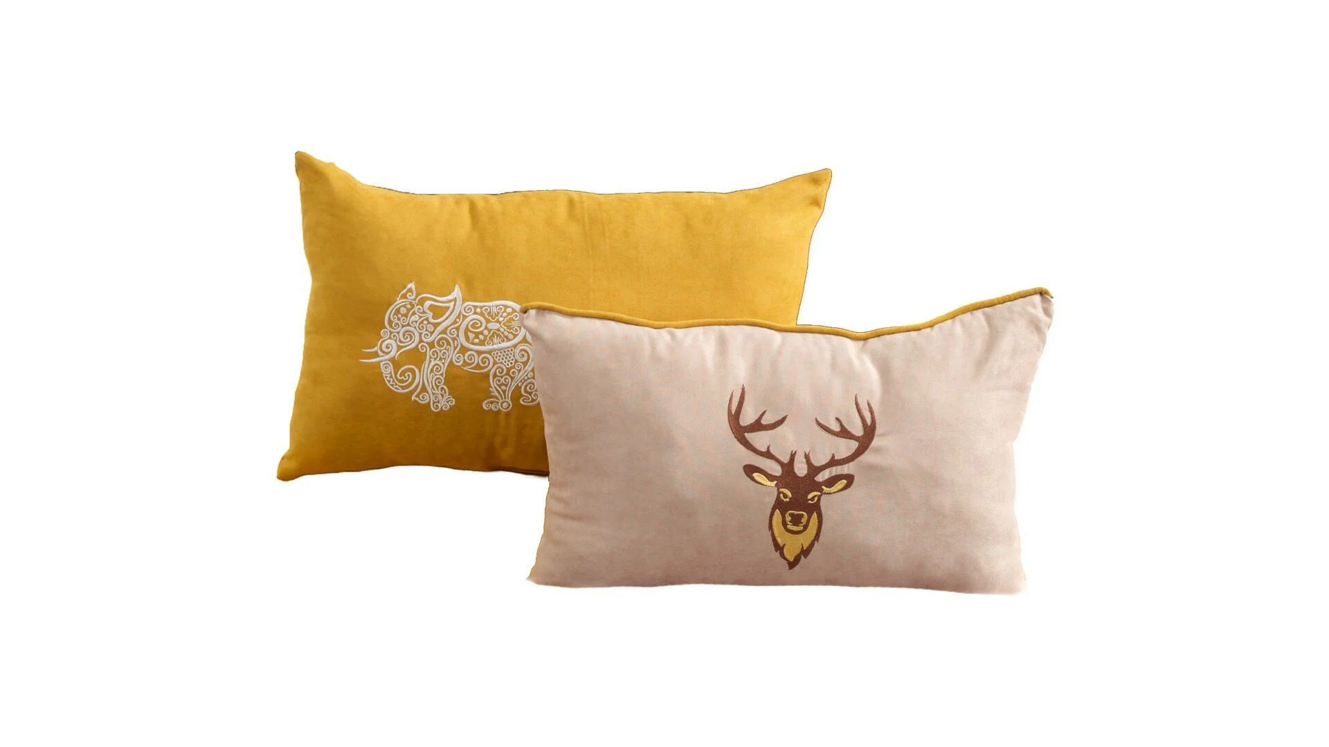 deer1 Διακοσμητικό Μαξιλάρι Ελέφαντας ή Ελάφι - Image 1