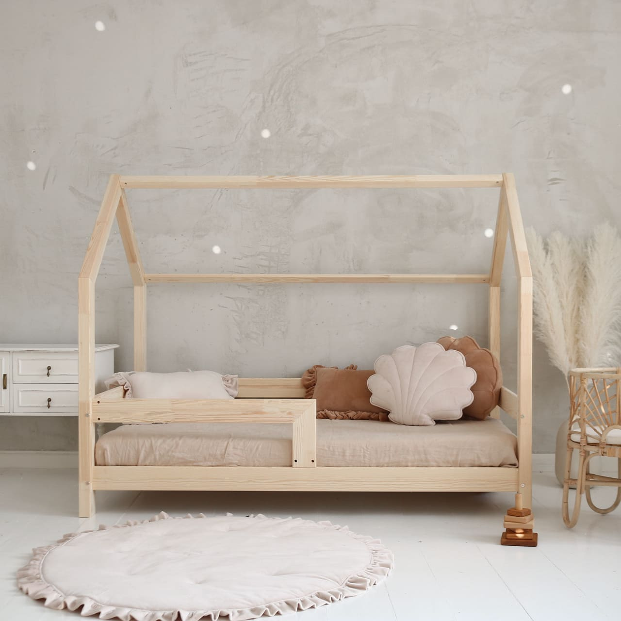 eng_pl_Barierra-437_3 Barierra Μontessori παιδικό κρεβάτι μασίφ - Image 2