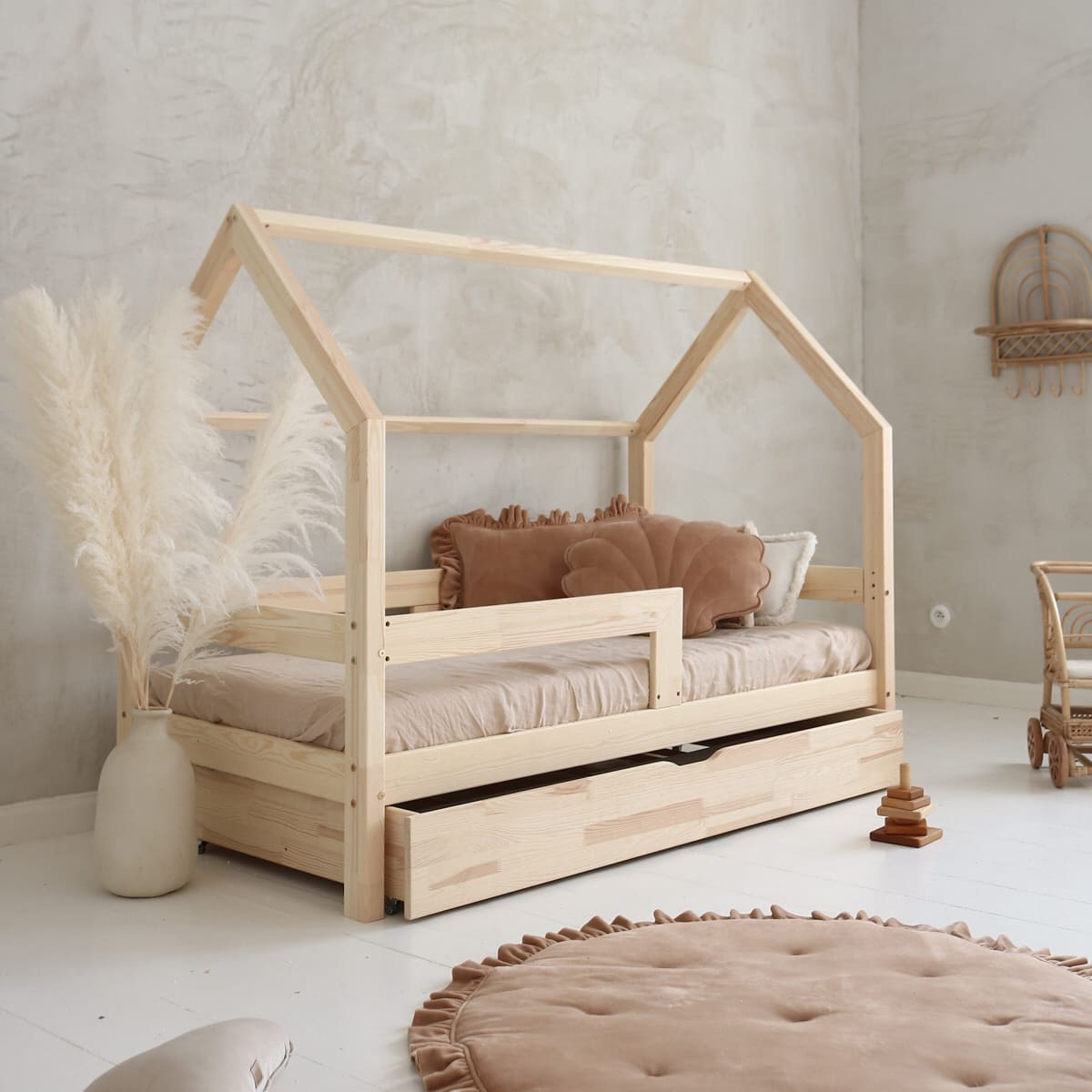 eng_pl_Barierra-Plus-version-with-drawer-427_2 Barierra Plus κρεβάτι μασίφ με συρτάρι / δεύτερο κρεβάτι - Image 2