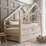 Coco Plus straight rail κρεβάτι μασίφ με συρτάρι / δεύτερο κρεβάτι