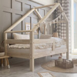 Coco straight rail παιδικό κρεβάτι μασίφ - Image 2