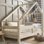 Coco straight rail παιδικό κρεβάτι μασίφ - Image 3