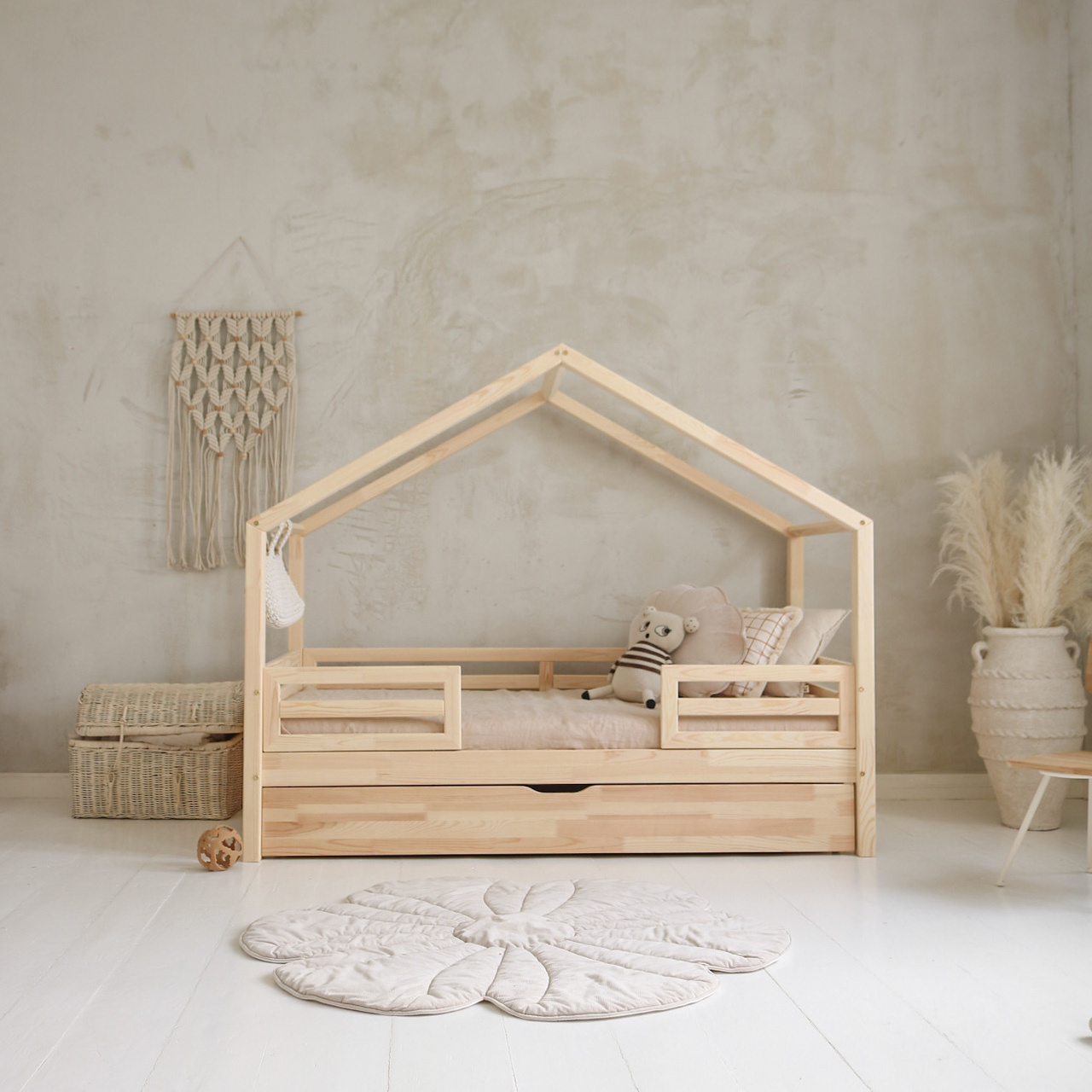 eng_pl_HouseBed-Fello-Duo-Plus-version-with-drawer-675_1 HouseBed Fello Duo Plus κρεβάτι μασίφ με συρτάρι / δεύτερο κρεβάτι - Image 2