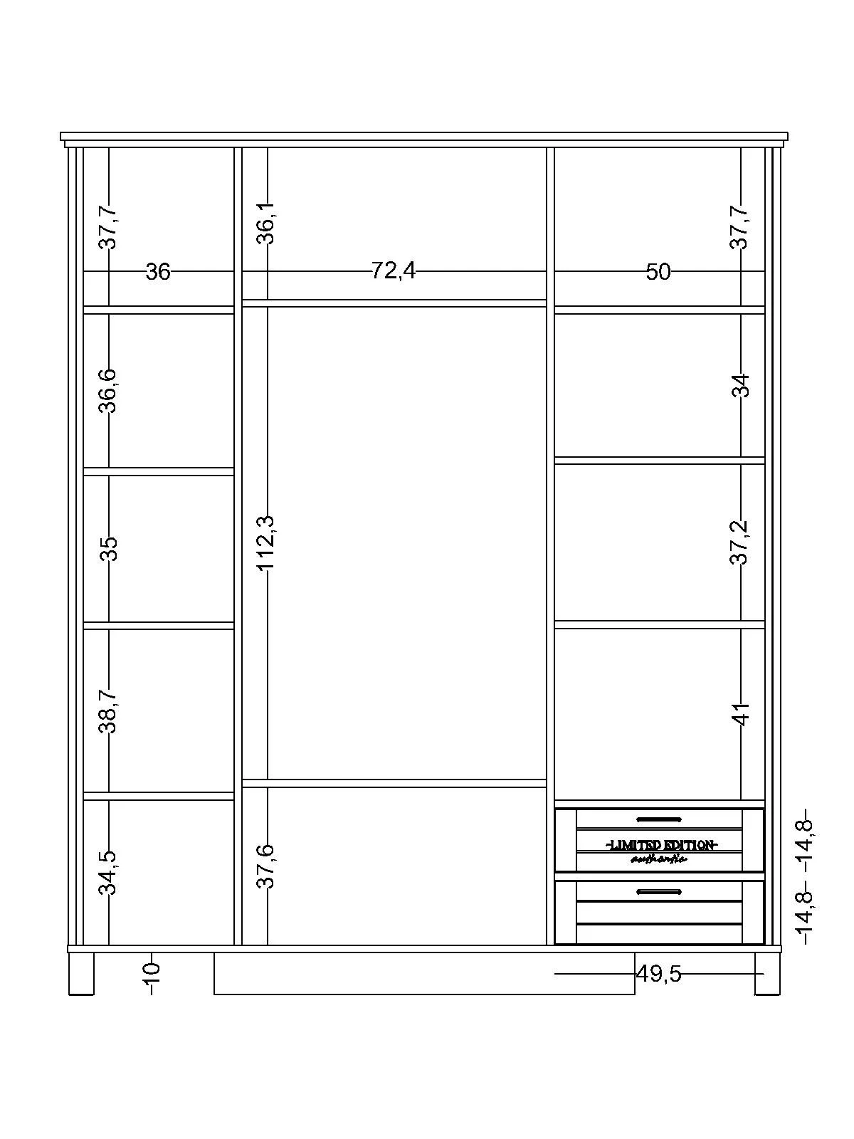 hayal-6 Τετράφυλλη ντουλάπα Hayal - Image 5