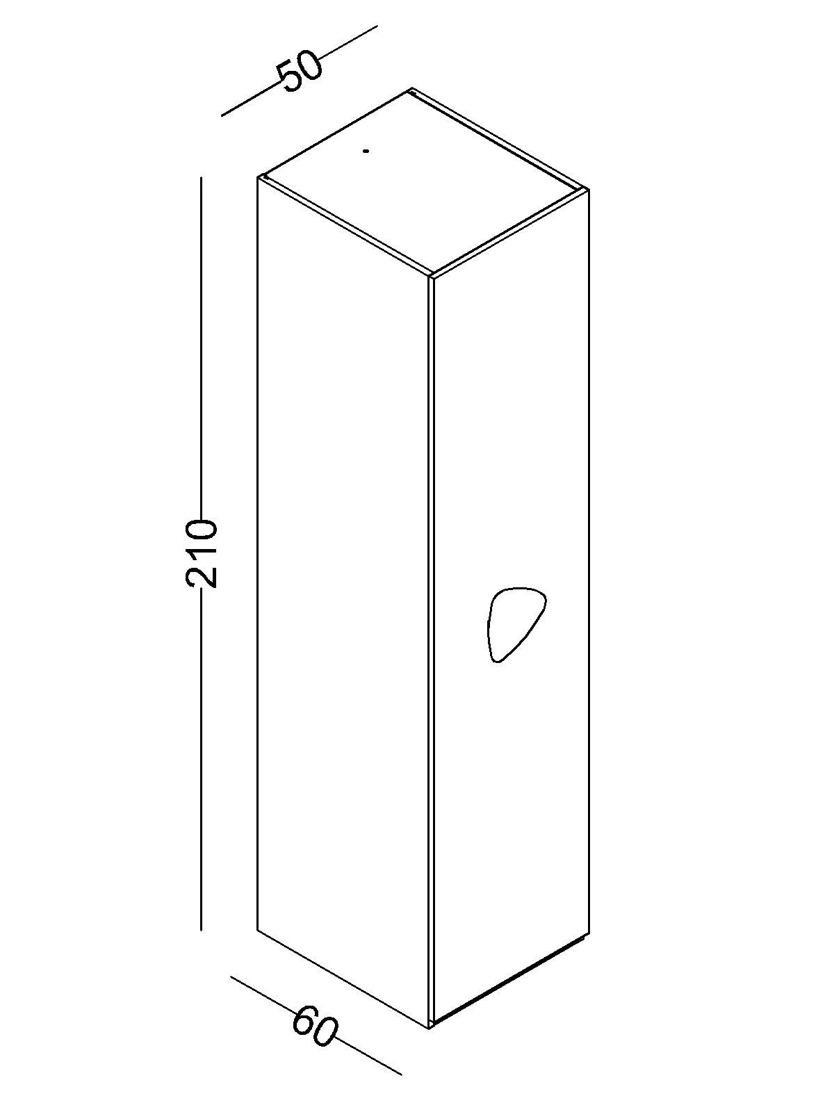 nora-2 Ντουλάπα Μονόφυλλη Nora - Image 2