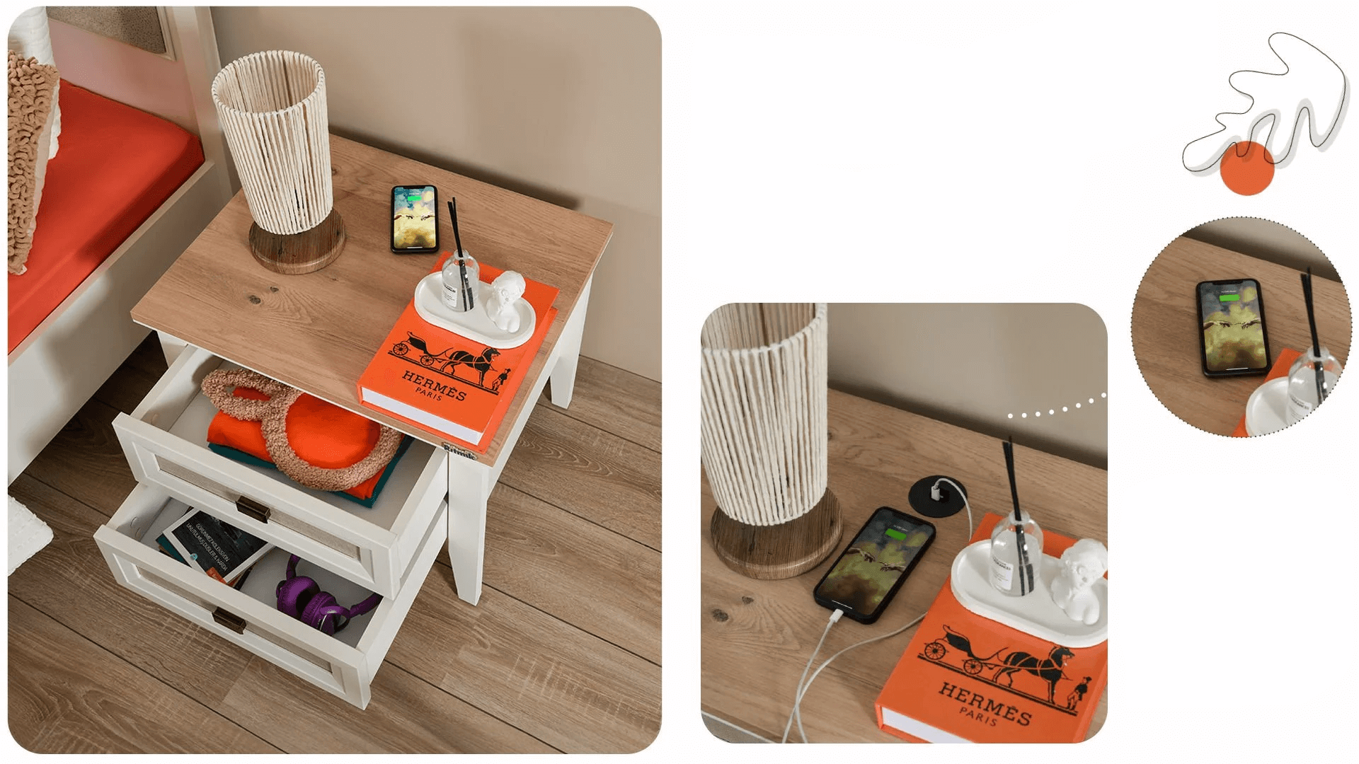 orion-5 Κομοδίνο Orion - Image 2