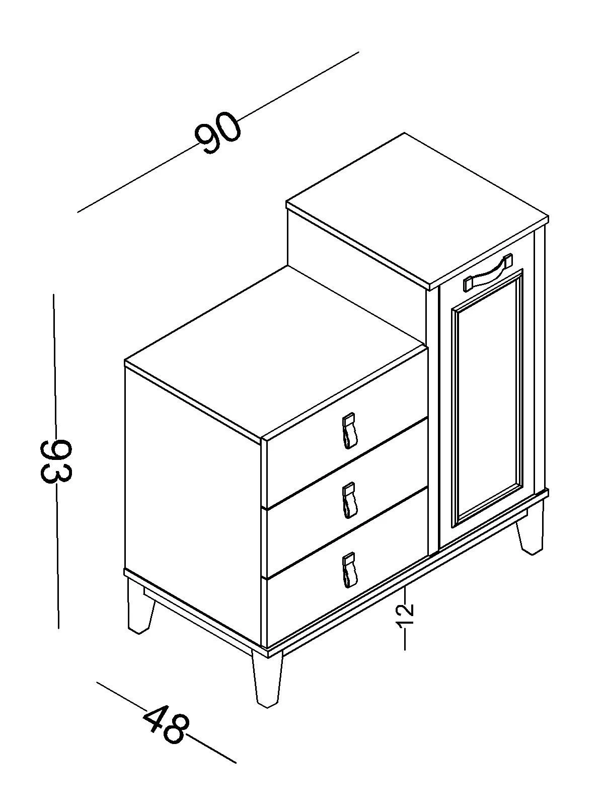 poli-2 Συρταριέρα Poli - Image 2