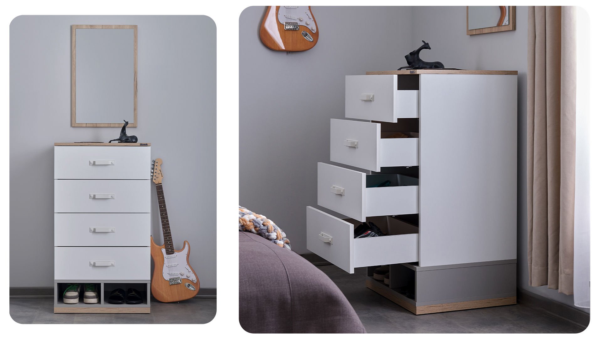 porto-2 Συρταριέρα ψηλή Porto - Image 2