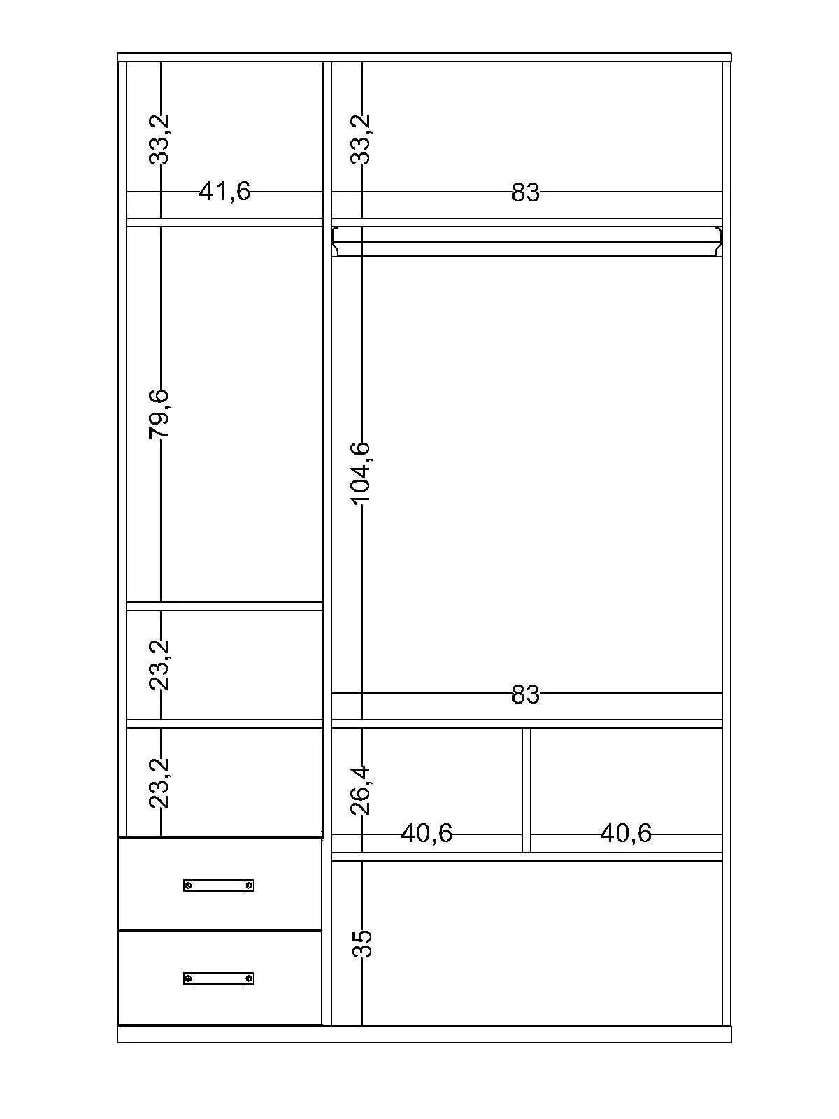 porto-4 Τρίφυλλη ντουλάπα Porto - Image 5