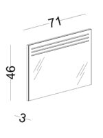 Καθρέφτης συρταριέρας Twin - Image 3