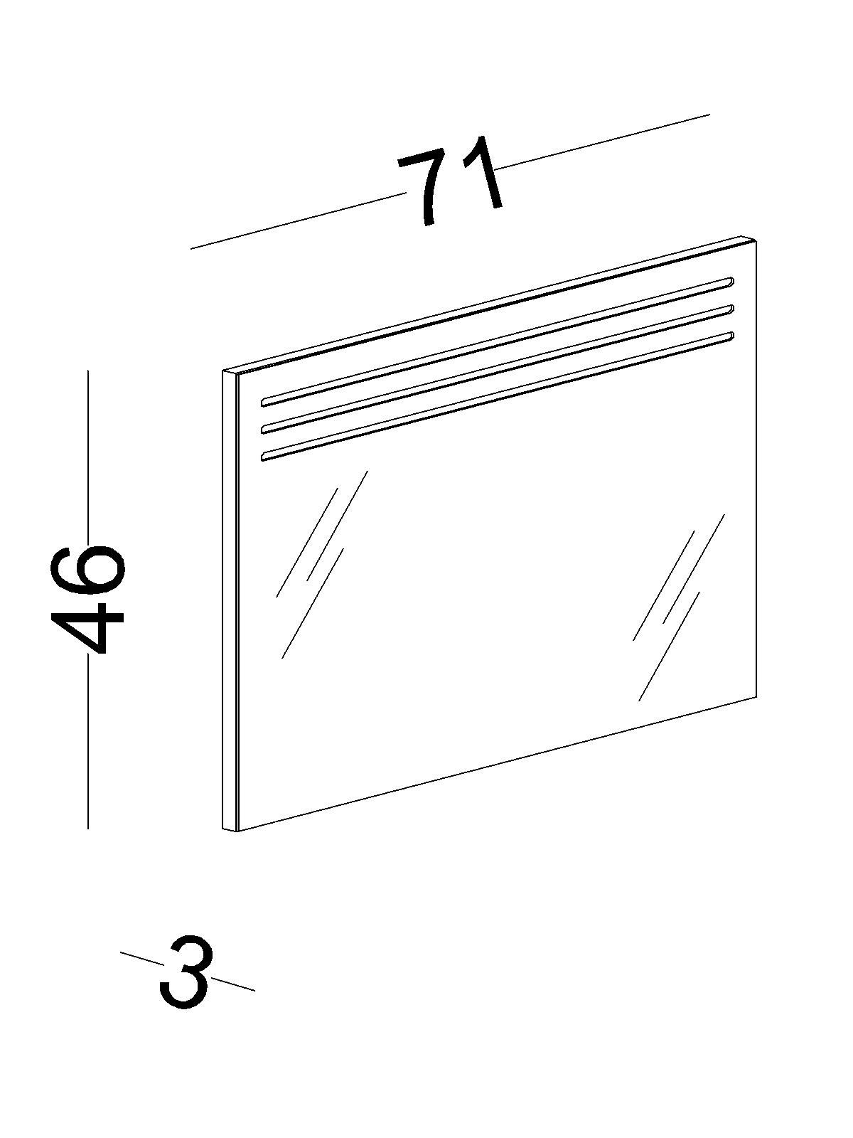 twin2 Καθρέφτης συρταριέρας Twin - Image 3