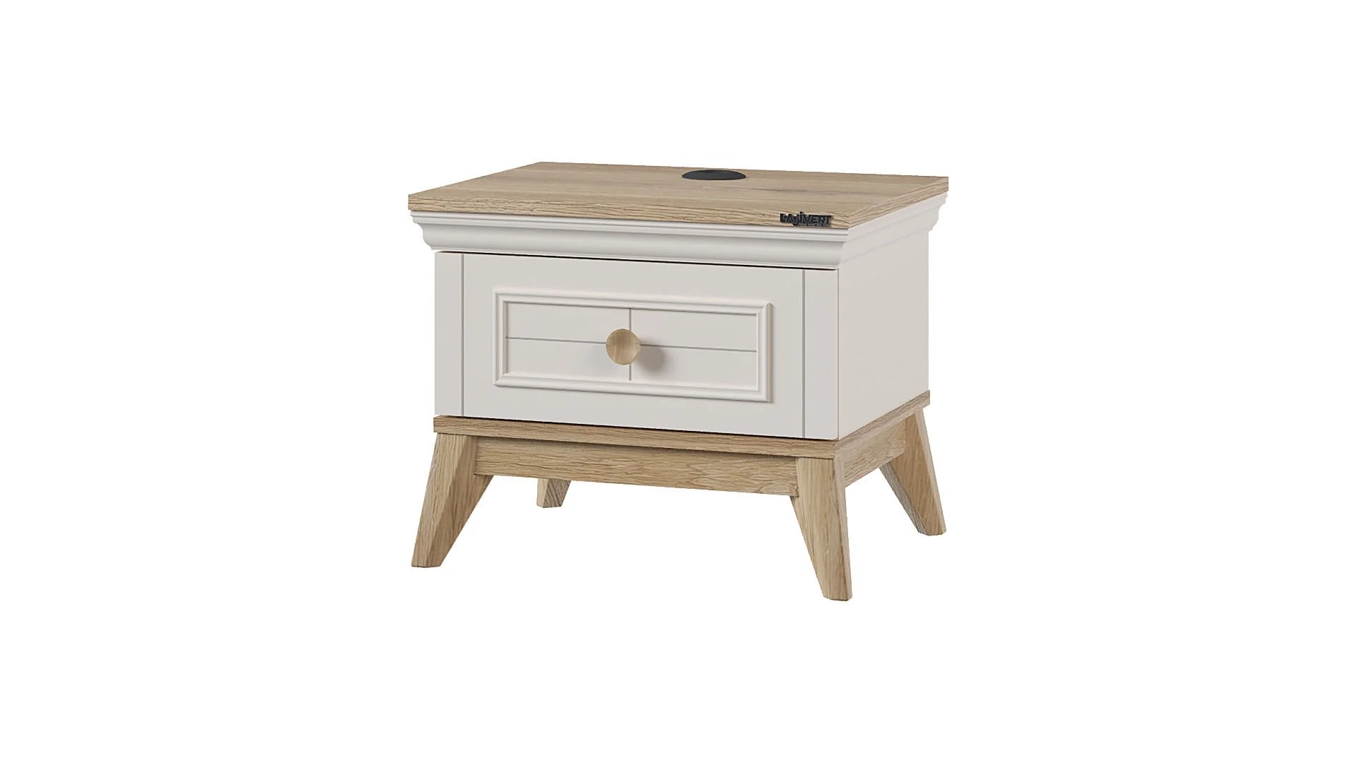 alegra1 Κομοδίνο Alegra με υποδοχή Usb - Image 1