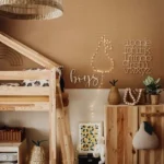 Ταπετσαρία Simple check pattern small cinnamon - Image 2