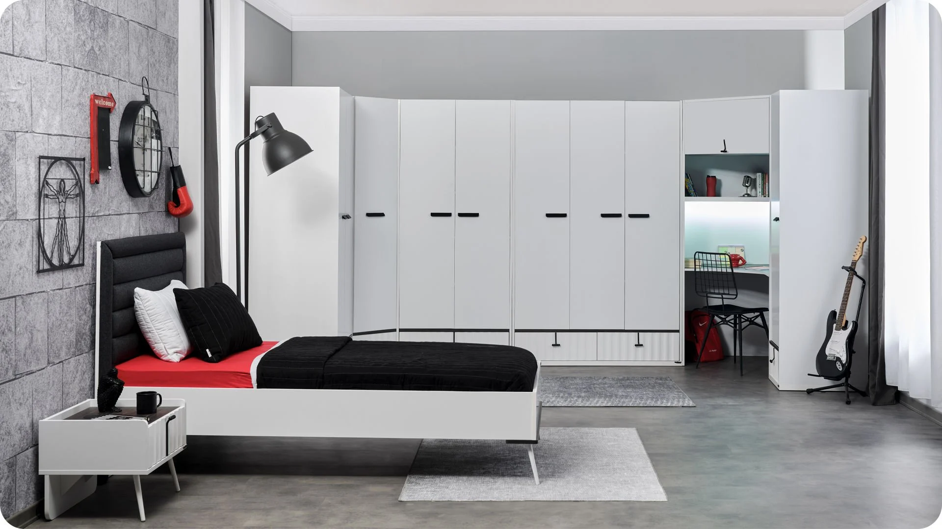 cool3 Δίφυλλη ντουλάπα Cool - Image 2