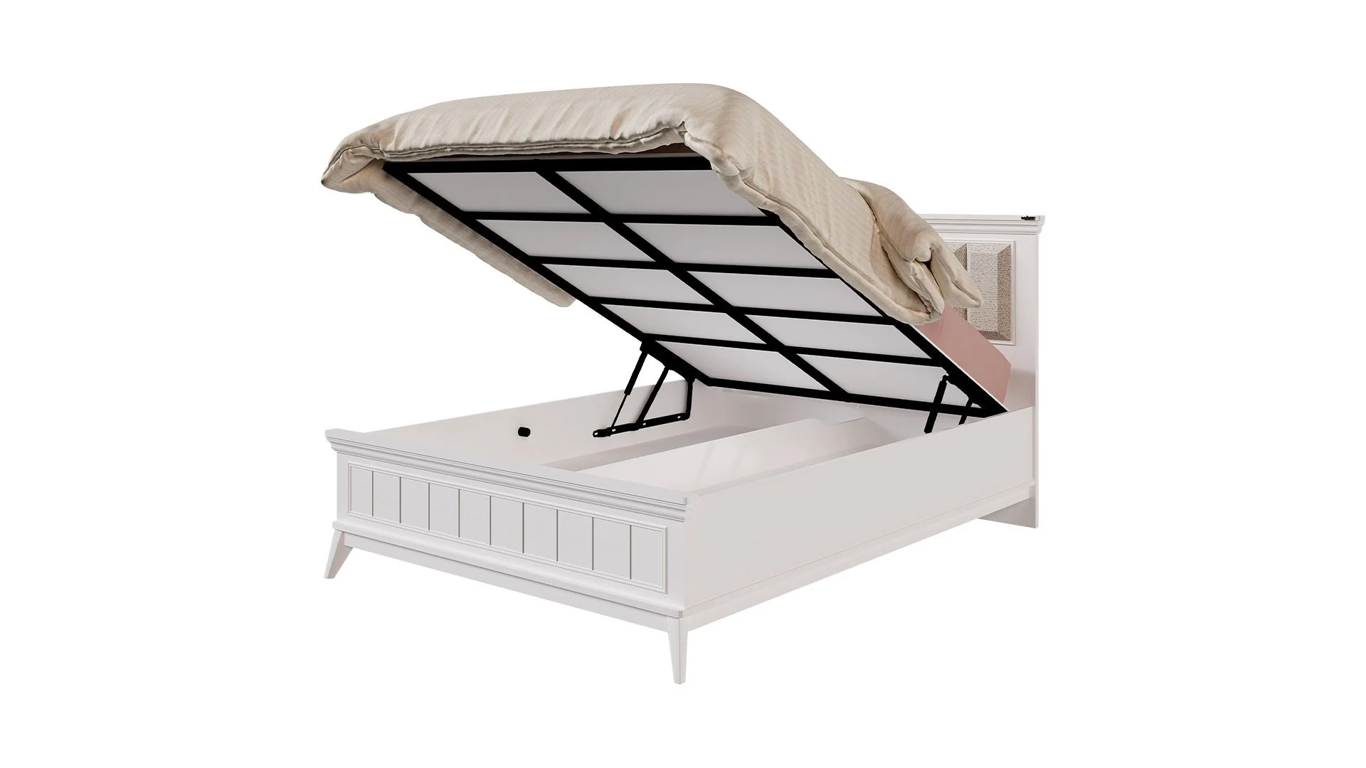 gloria1 Διπλό κρεβάτι με Αποθηκευτικό χώρο Gloria - Image 1