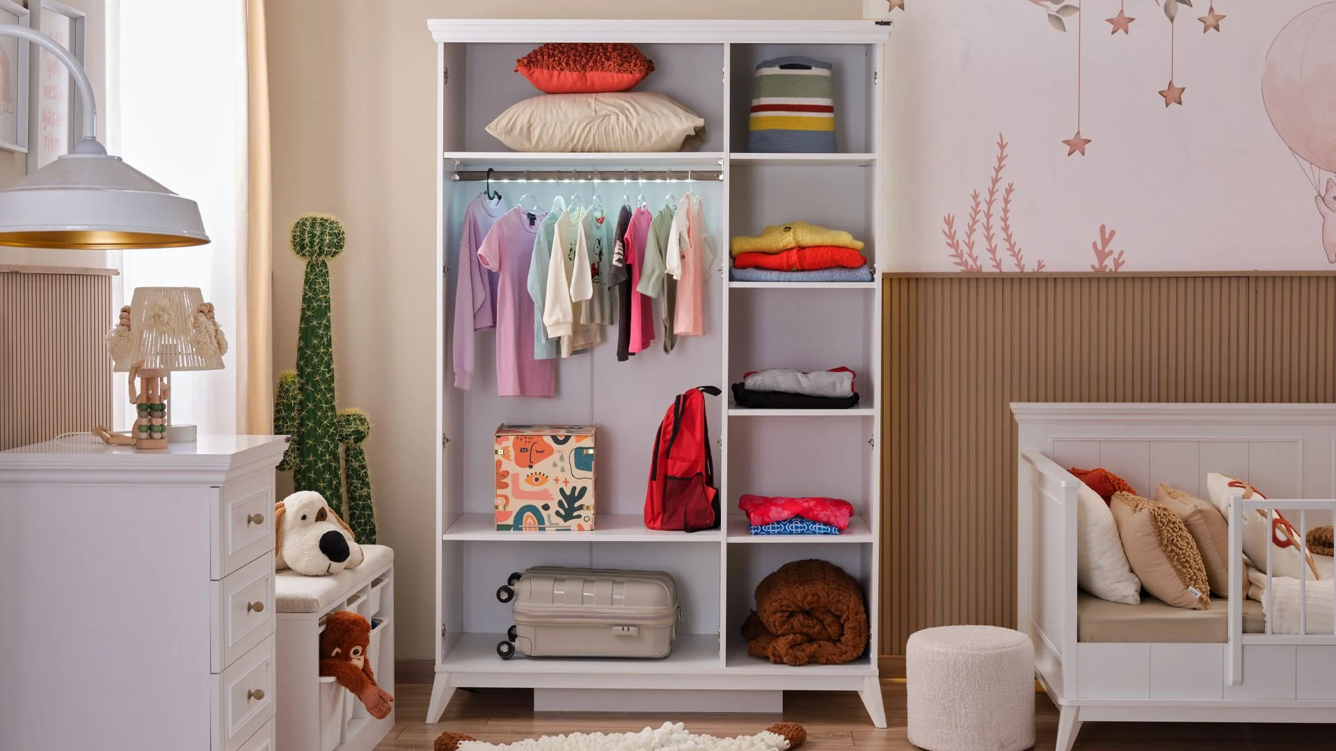 gloria3 Τρίφυλλη ντουλάπα Gloria - Image 3