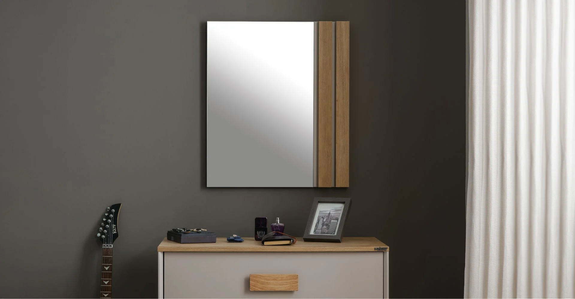 huga Καθρέφτης συρταριέρας Huga - Image 3