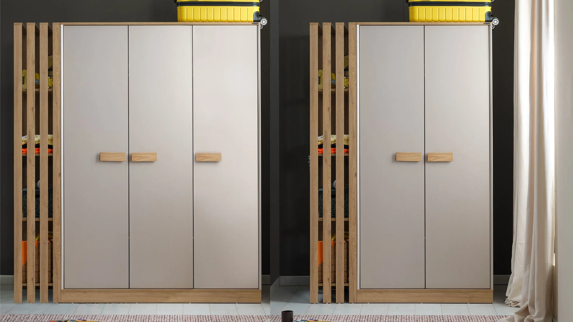 huga2 Δίφυλλη ντουλάπα Huga - Image 4