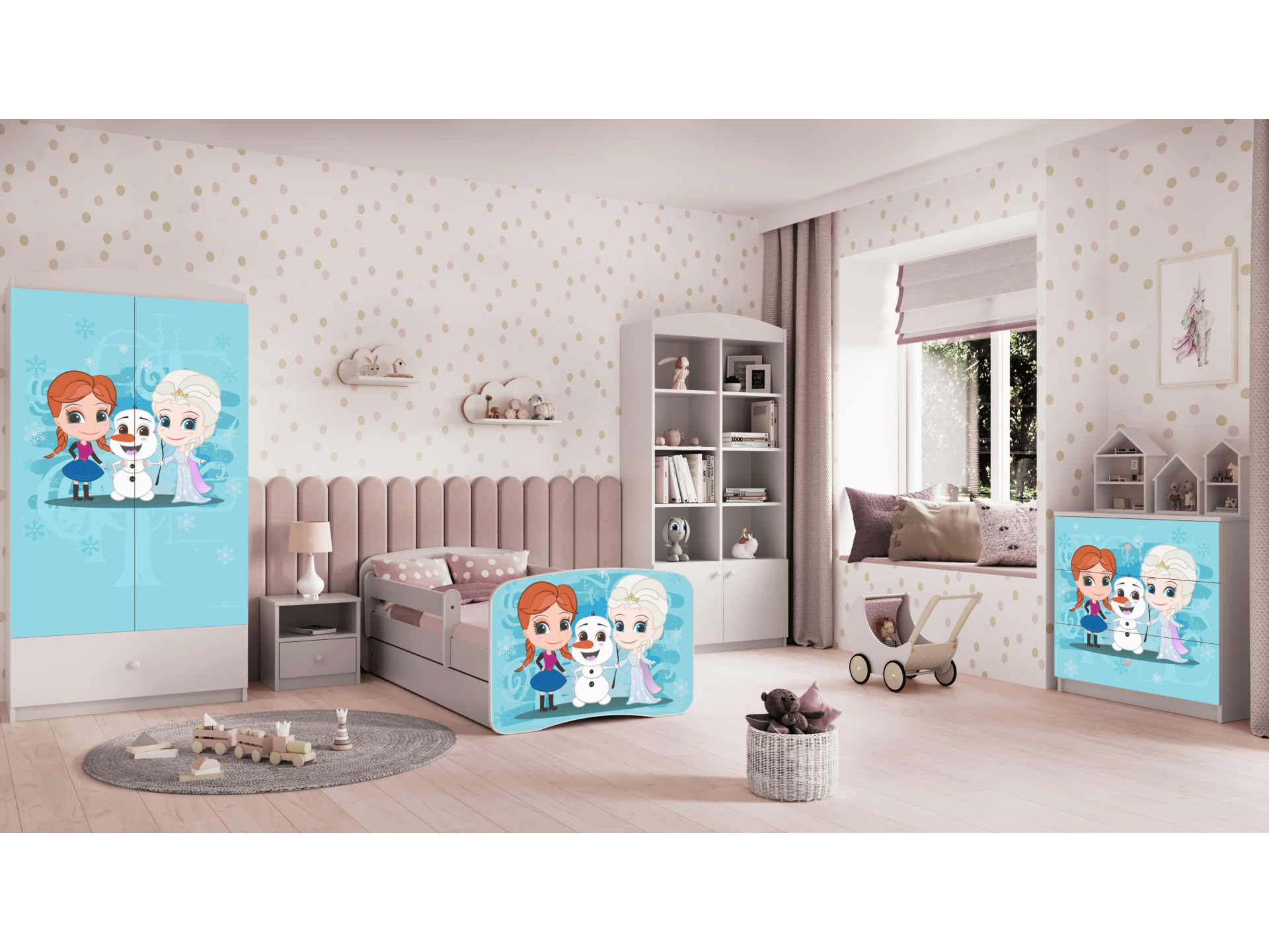 komoda-babydreams-kraina-lodu (2) Συρταριέρα Frozen - Bazaar - Image 2