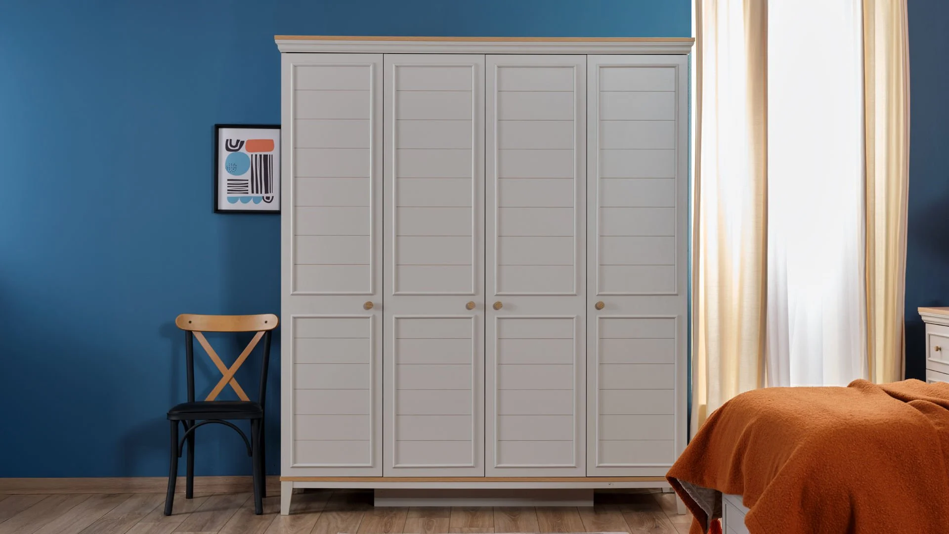 magna2 Τετράφυλλη ντουλάπα Magna - Image 2