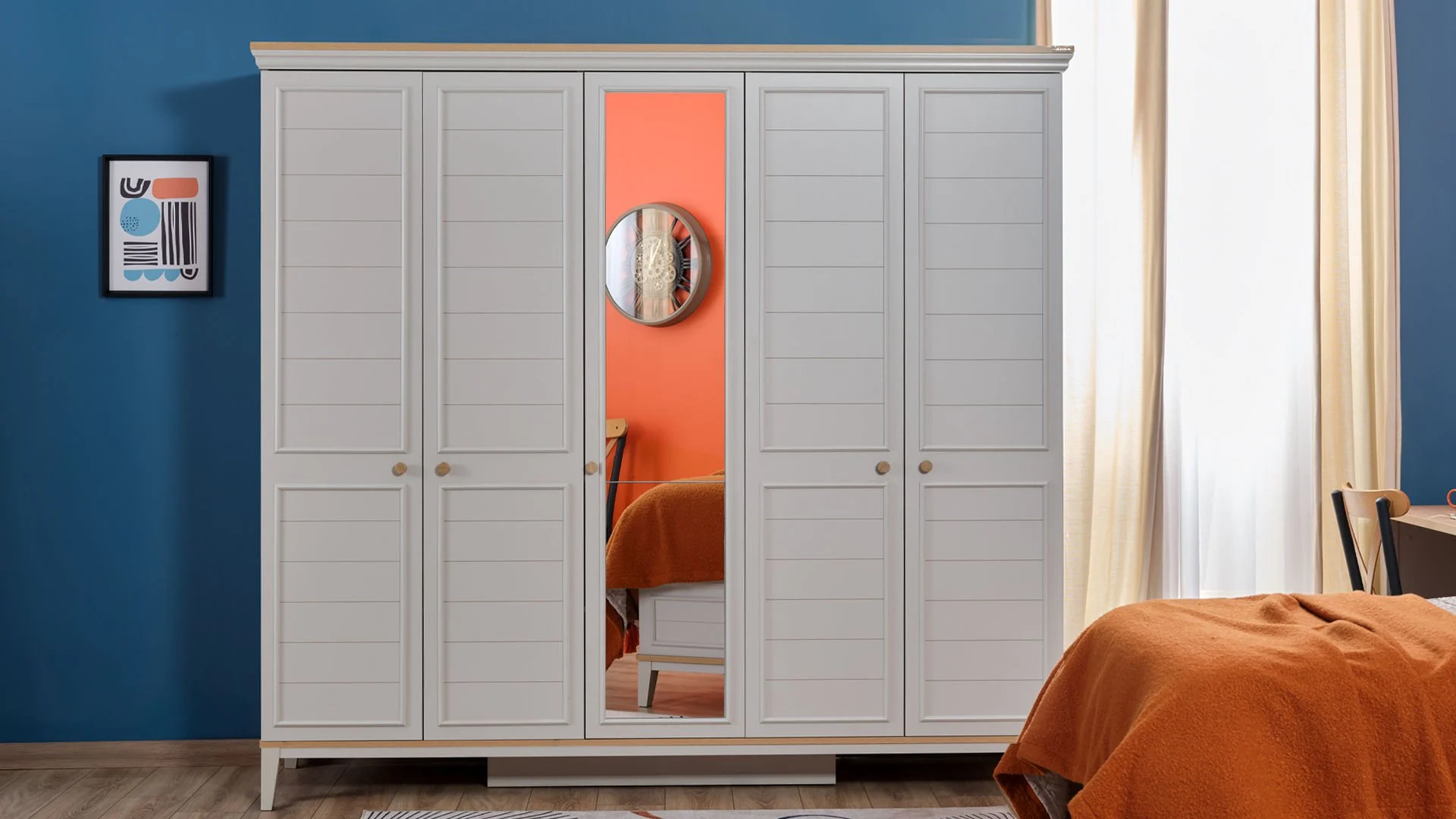 magna2 Πεντάφυλλη ντουλάπα Magna - Image 2