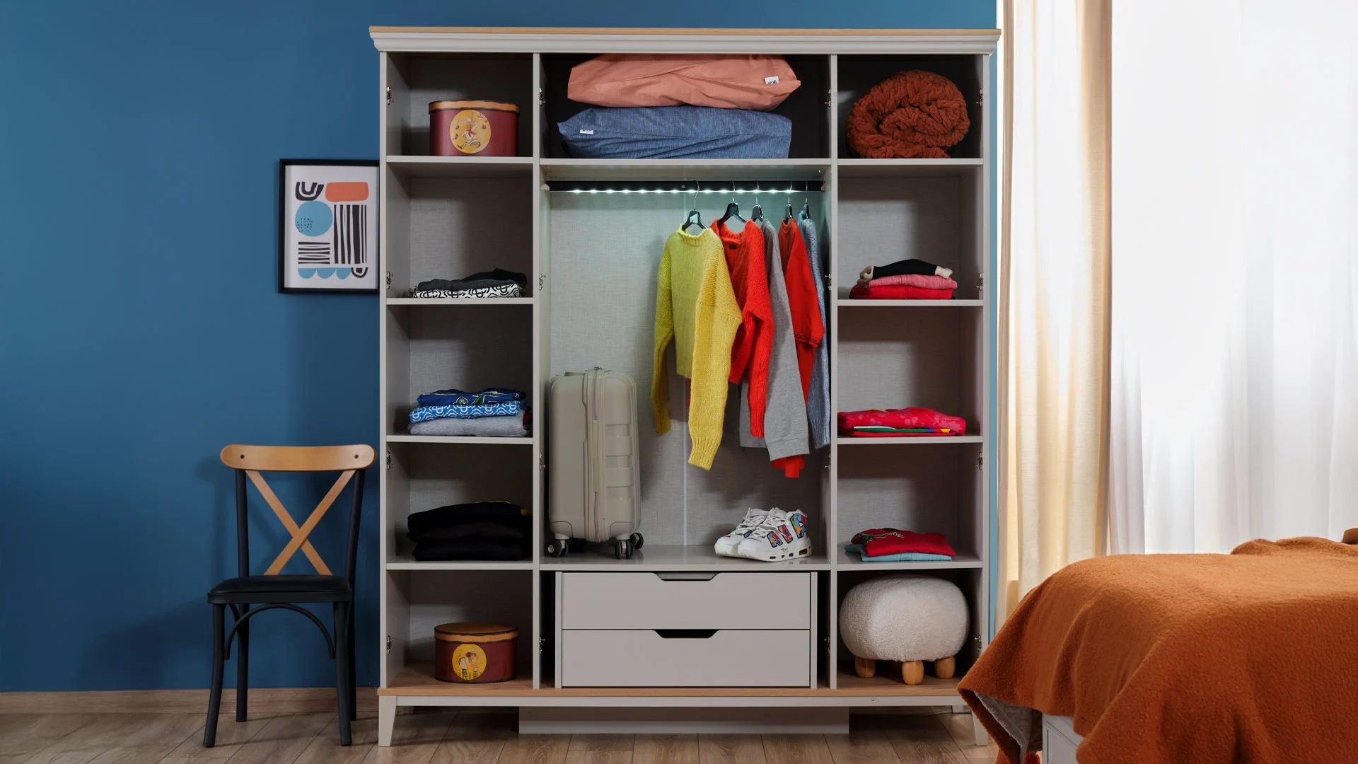 magna3 Τετράφυλλη ντουλάπα Magna - Image 3