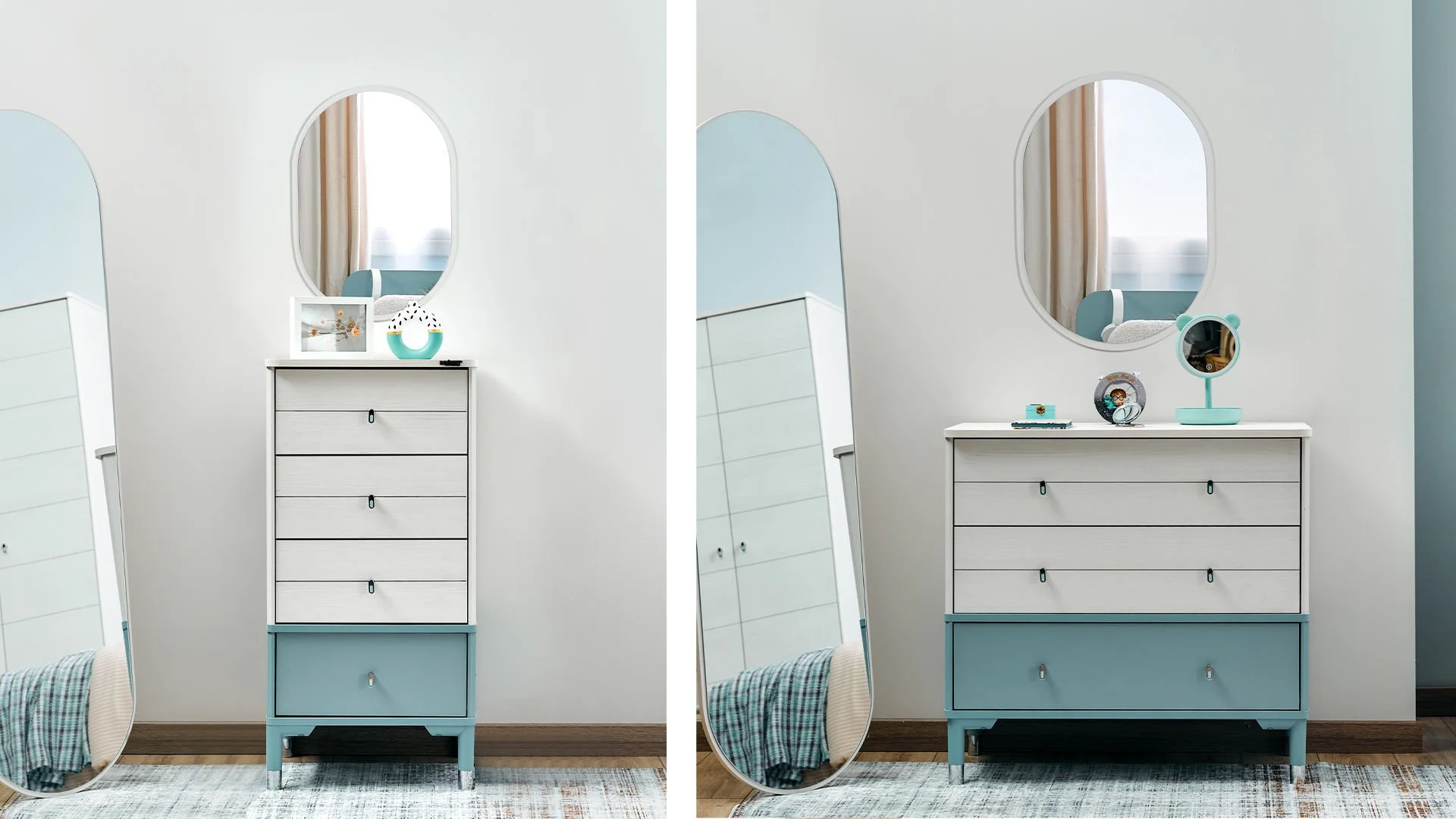 marin2 Καθρέφτης συρταριέρας Marine Blue - Image 2