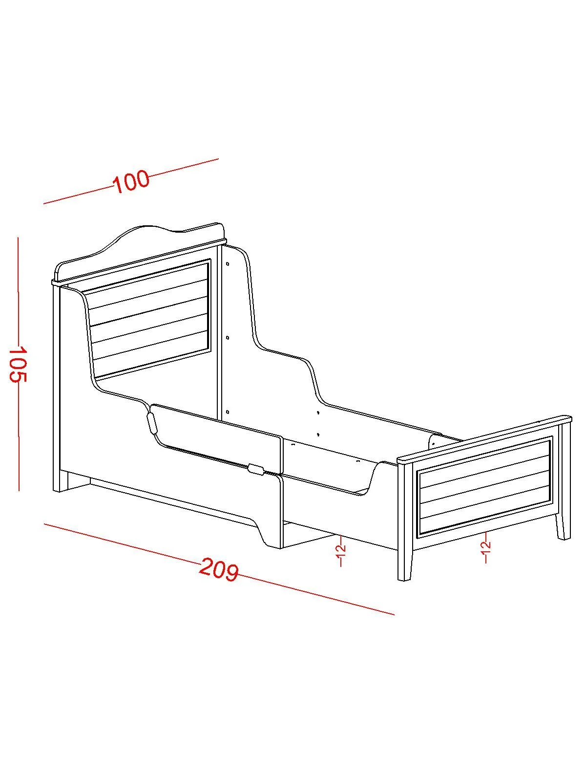 marje3 Επεκτεινόμενο Κρεβάτι Marje - Image 3