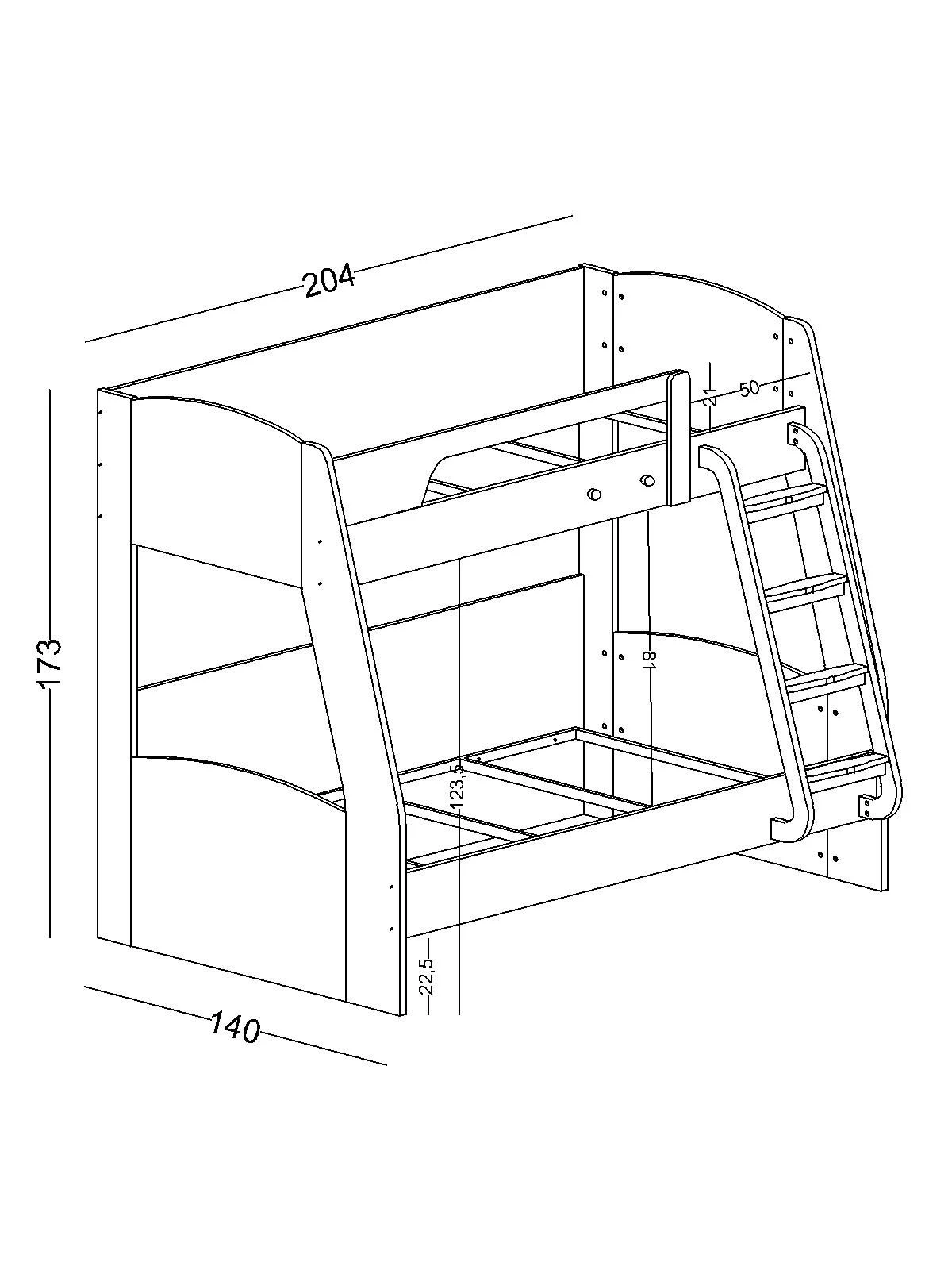 mirage-5 Κουκέτα για 3 παιδιά Mirage - Image 5