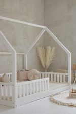 Bianco 200X140 Natural White παιδικό κρεβάτι Montessori (γρήγορη παράδοση) - Image 3