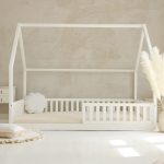 Bianco 200X140 Natural White παιδικό κρεβάτι Montessori (γρήγορη παράδοση) - Image 2