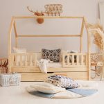 Bianco Plus Duo Natural με δεύτερο συρόμενο κρεβάτι Montessori  (γρήγορη παράδοση) - Image 3