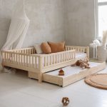 Basic Love Plus Natural με δεύτερο συρόμενο κρεβάτι Montessori  (γρήγορη παράδοση) - Image 4