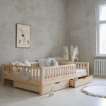 Basic Love Plus Natural κρεβάτι Montessori με αποθηκευτικό χώρο  (γρήγορη παράδοση)