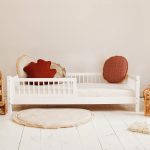Basic Slats Λευκό Natural παιδικό κρεβάτι Montessori (γρήγορη παράδοση)