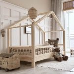 HouseBed Bello Natural παιδικό κρεβάτι Montessori (γρήγορη παράδοση)