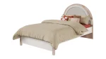 Κρεβάτι Lux Bohemsoft με επιλογή για 2ο συρόμενο κρεβάτι