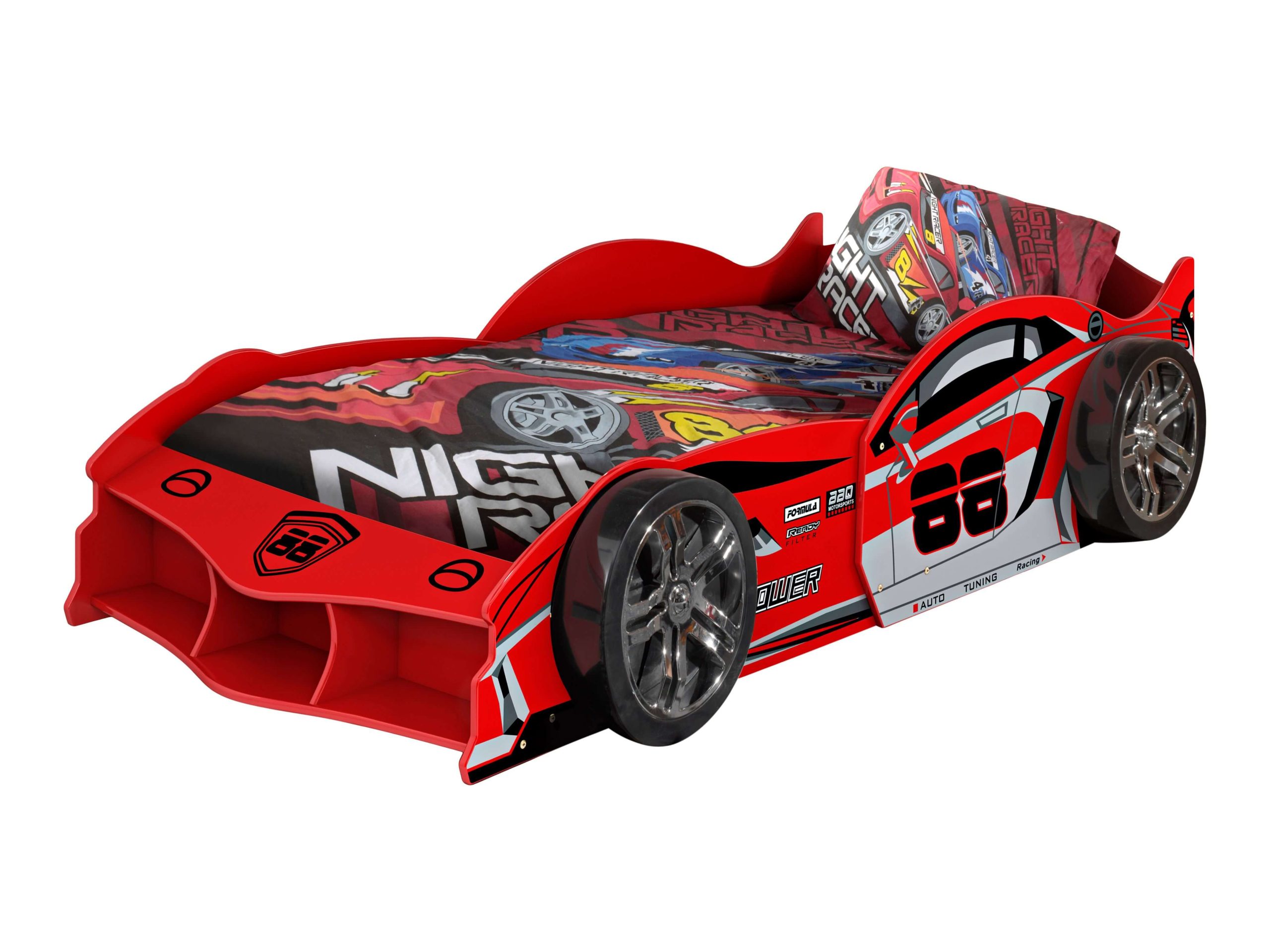 max Κρεβάτι Αυτοκίνητο Κόκκινο Max 90X200 εκ. - Image 1