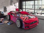Κρεβάτι Αυτοκίνητο Κόκκινο Panther Power 90X200 εκ. - Image 2