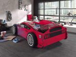 Κρεβάτι Αυτοκίνητο Κόκκινο Panther Power 90X200 εκ. - Image 3