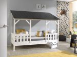 Housebed Κρεβάτι με Μαύρη Σκεπή 90X200 εκ. - Image 2