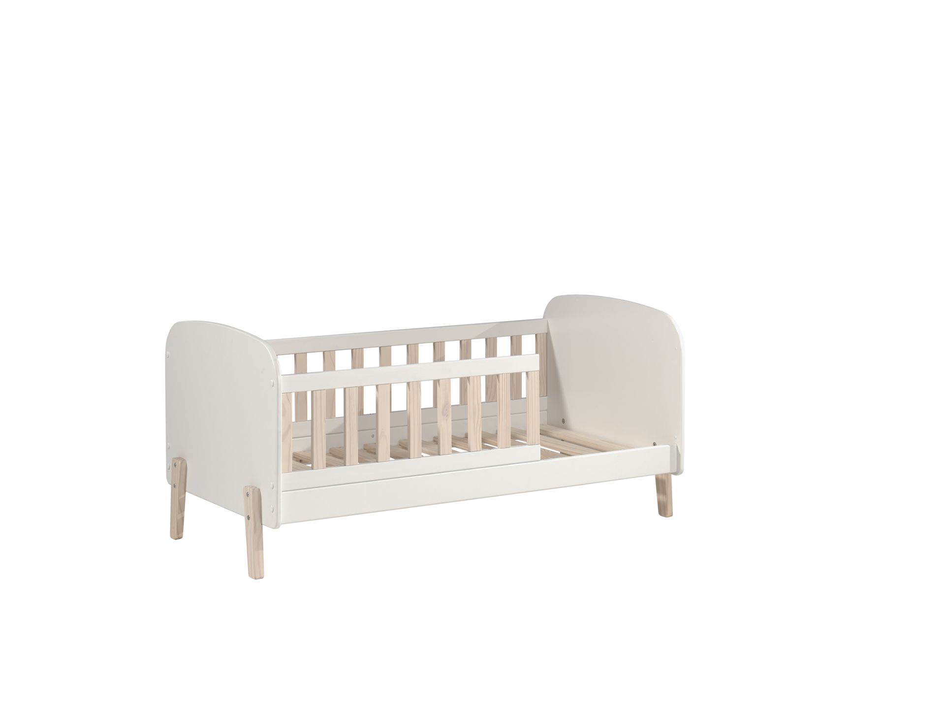 kiddy Λευκό Κρεβάτι Kiddy για νήπια 70X140 εκ. - Image 1