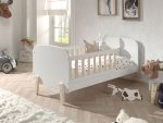 Λευκό Κρεβάτι Kiddy για νήπια 70X140 εκ. - Image 2