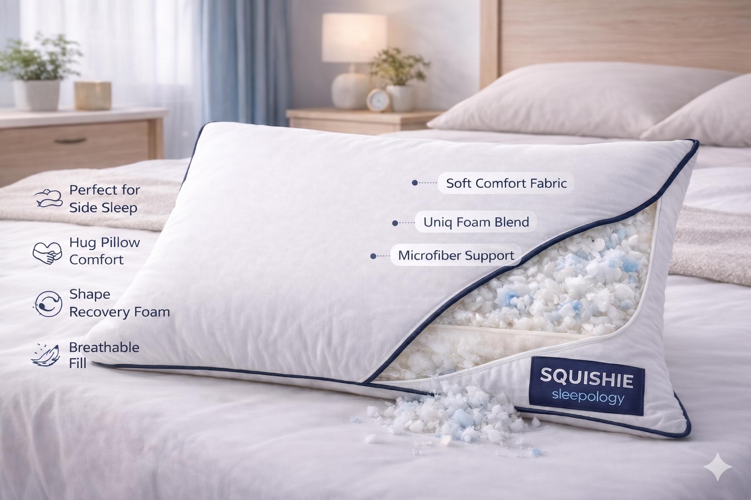 Sleepology Squishie Μαξιλάρι Sleepology Squishie - Image 1