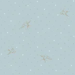 Ταπετσαρία Swallows on blue