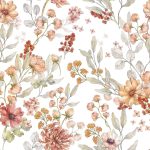 Ταπετσαρία Autumn Meadow White