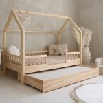 Bello Duo PLUS κρεβάτι μασίφ με συρτάρι / δεύτερο κρεβάτι και αφαιρούμενα κάγκελα - Image 2