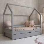 Bello Duo PLUS κρεβάτι μασίφ με συρτάρι / δεύτερο κρεβάτι και αφαιρούμενα κάγκελα - Image 12