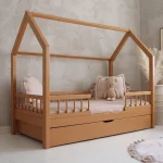Bello Duo PLUS κρεβάτι μασίφ με συρτάρι / δεύτερο κρεβάτι και αφαιρούμενα κάγκελα - Image 4